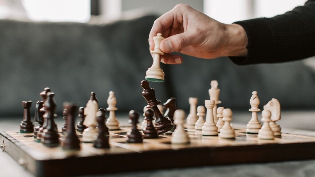 Chess develops a strategic mindset that can be valuable in professional settings. Applying the same strategic thinking used in chess to career challenges involves setting long-term goals, assessing risks, and making informed decisions.