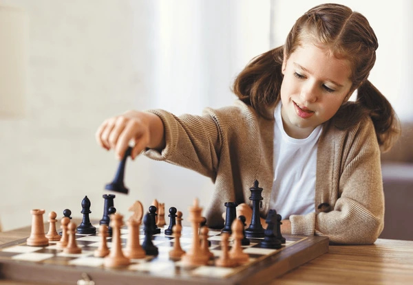 As kids become more comfortable with chess, their confidence in tackling problems grows. Chess gives them a platform to test their skills, experiment with strategies, and take ownership of their decisions.