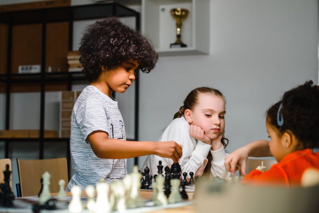 Explore the unexpected benefits of chess for kids' development. Learn how chess enhances cognitive, social, and emotional skills.