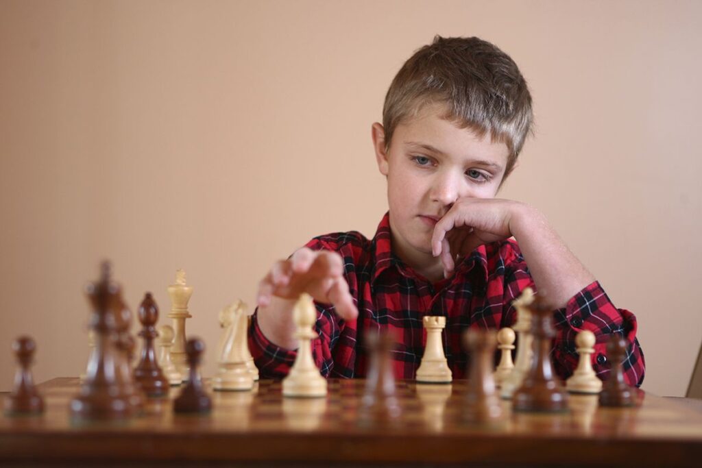 Chess teaches kids the importance of persistence. It’s not uncommon to start a game in a challenging position, but with patience and careful thinking, players can often turn the game around.