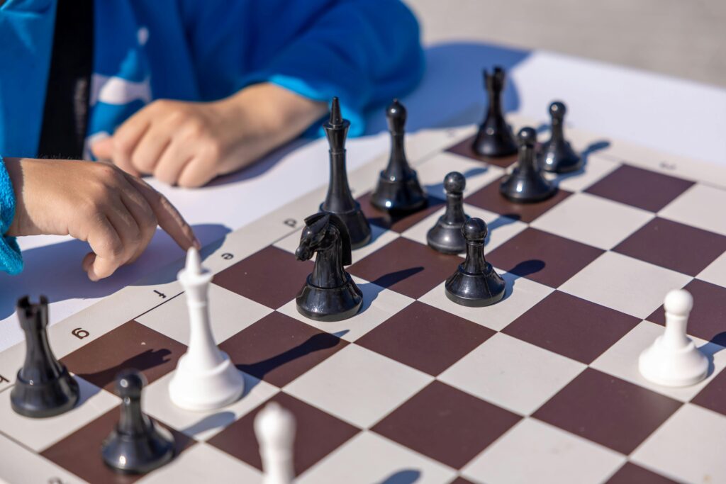 When children play chess with someone from another continent, something special happens. They see the world differently. They make friends outside school. They feel part of something bigger.